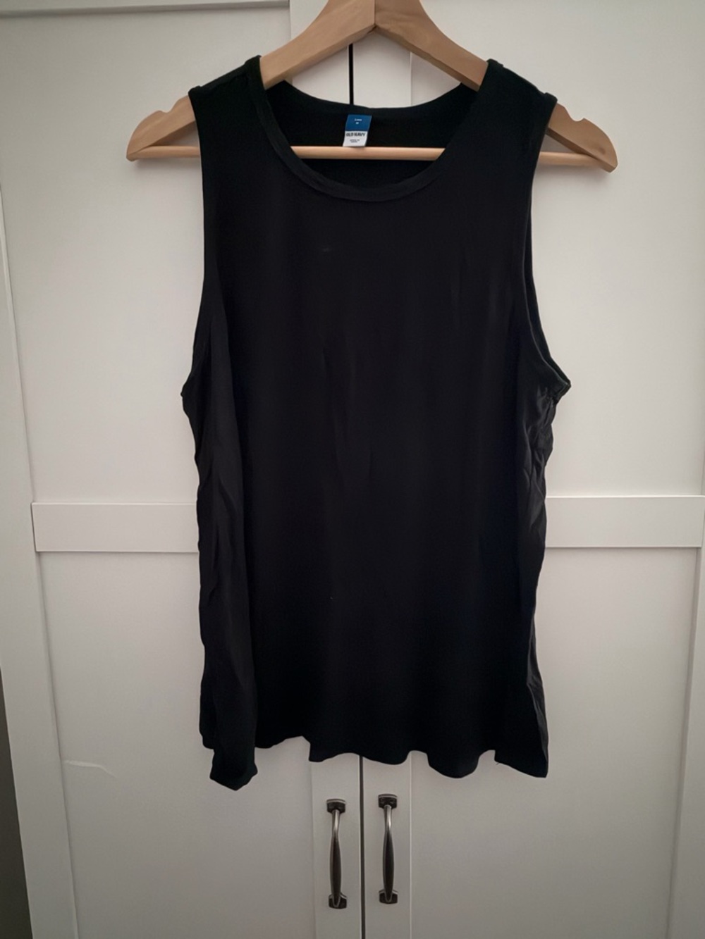 Old Navy Luxe Black Tank Top - Women’s Medium